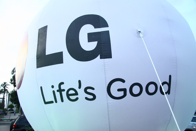 Opening of the largest LG brand shop